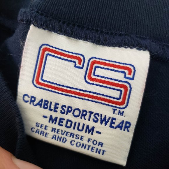 Crable Sportswear Vtg Holiday Autumn Fall T Shirt - Picture 3 of 5